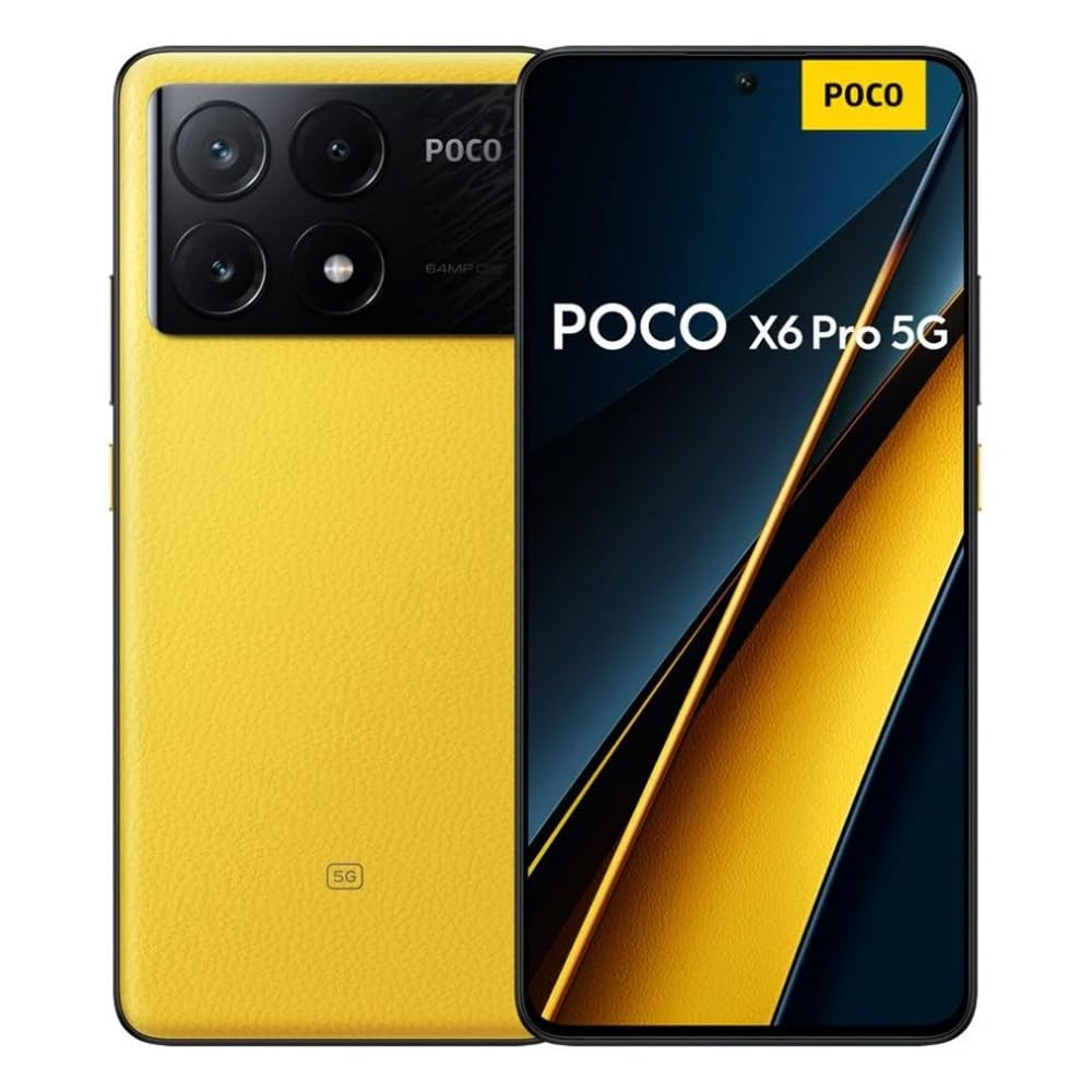 POCO X6 Pro 5G POCO Yellow 8GB RAM 256GB Storage