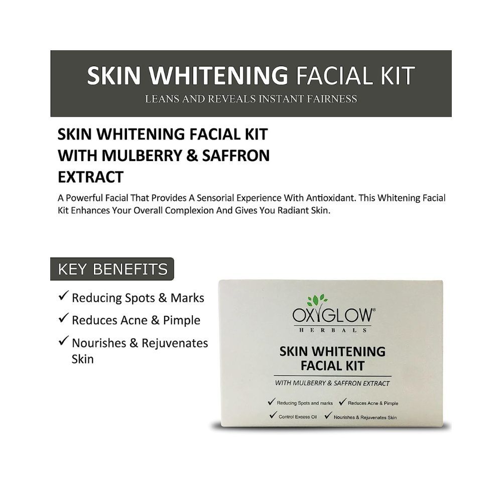 Pollution Gaurd Cleanup 40 Gm & OxyGlow Herbals Skin Whitening Facial Kit 60gm(Combo Pack)