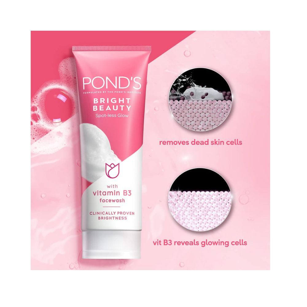 Pond'S Bright Beauty Spot-Less Fairness & Germ Removal Facewash 200 G