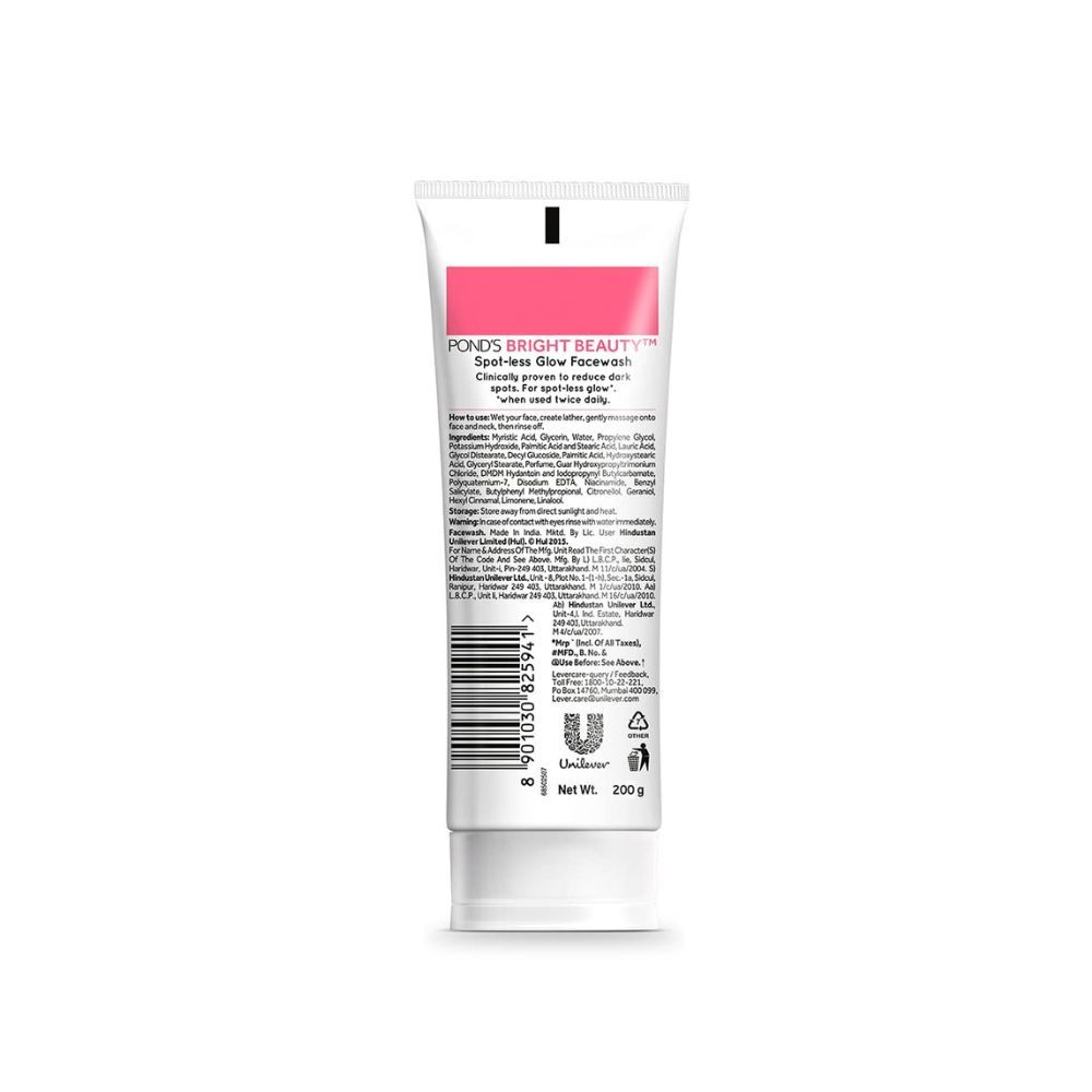 Pond'S Bright Beauty Spot-Less Fairness & Germ Removal Facewash 200 G