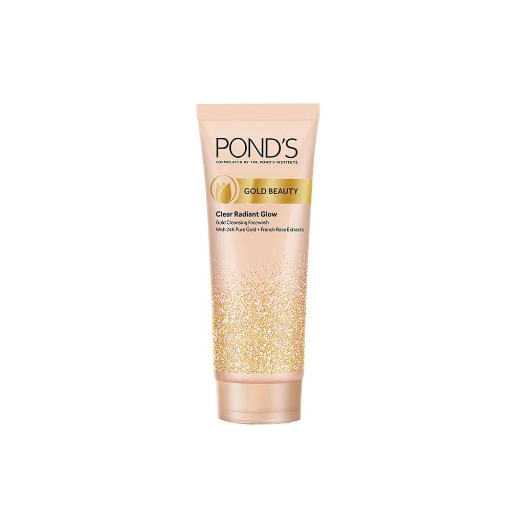 Pond'S Gold Beauty Gold Cleansing Face Wash, 24K Pure Gold