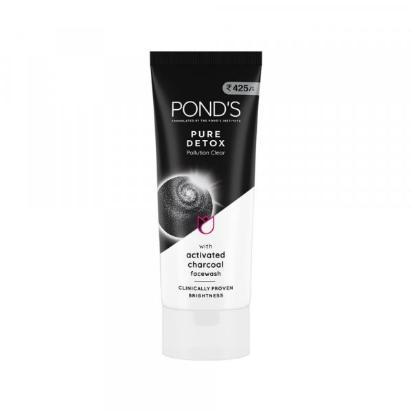 Pond&#039;S Pure Detox Face Wash 200 G, Daily Exfoliating &amp; Brightening Cleanser