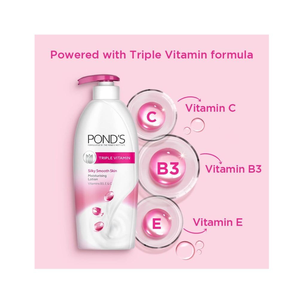 Pond'S Triple Vitamin Moisturising Body Lotion 275 ml