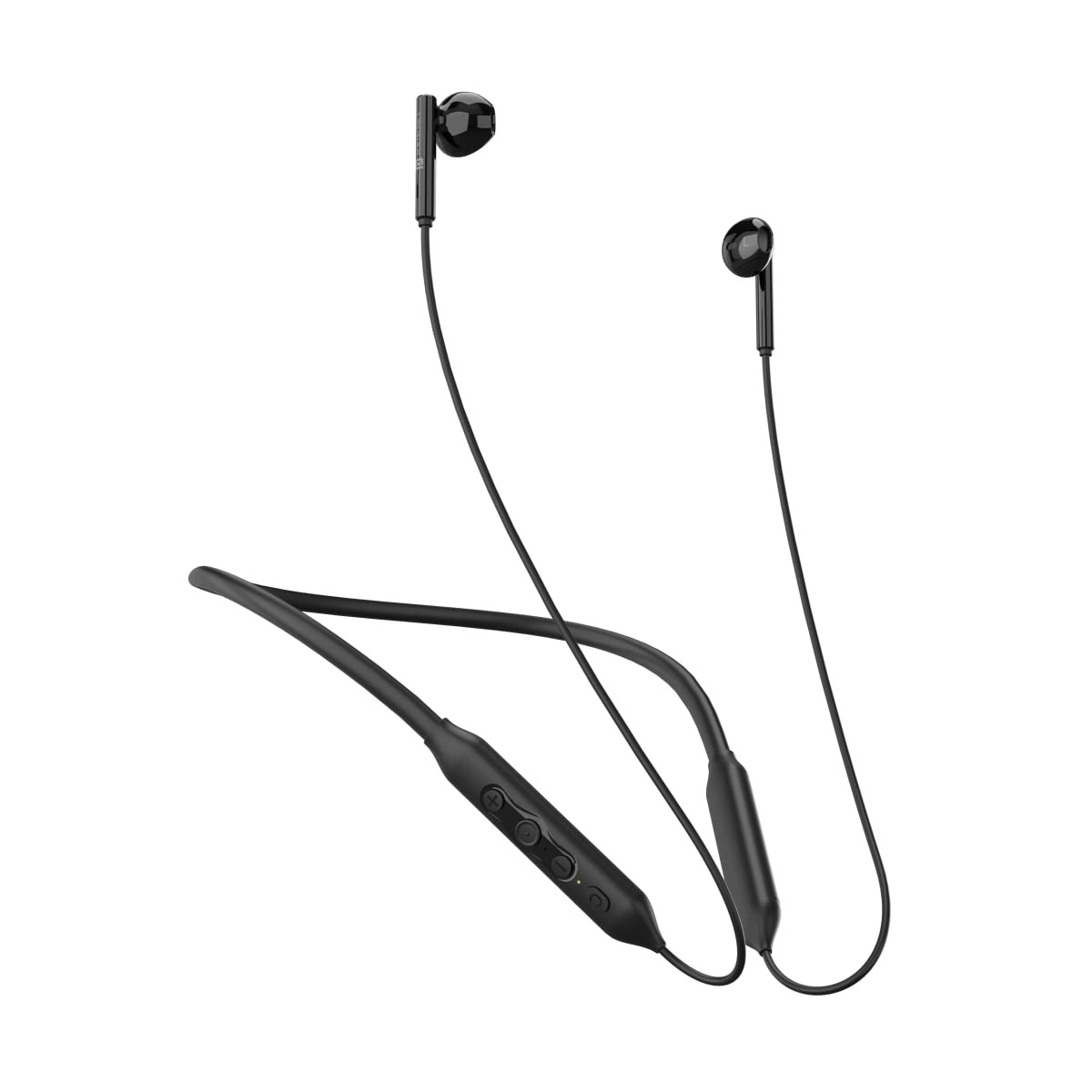 Portronics Harmonics Z5 Wireless Bluetooth Stereo Headset with 33Hrs Playtime Double EQ Mode 142 mm Dynamic Drivers Click Action ButtonsBlack