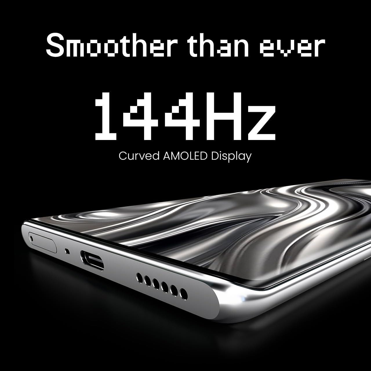 POVA Curve 5G Magic Silver 8GB128GB  144Hz Curve AMOLED  Slimmest 745mm Curve with 5500mAh Battery  Segments 1st AI with Indian Languages Best AI Call Assistant  64MP IMX682 Rear Camera