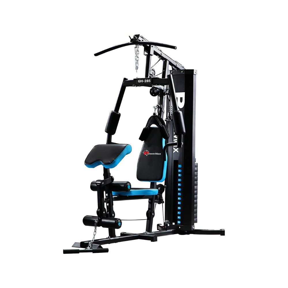 PowerMax Fitness GH-285 Steel Multi-Function Home Gym 150lbs Dead Weight Stack and Max Weight 160Kg with Installation Assistance