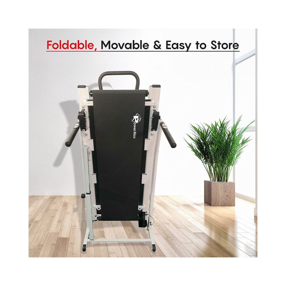 PowerMax Fitness MFT-410 Manual Treadmill