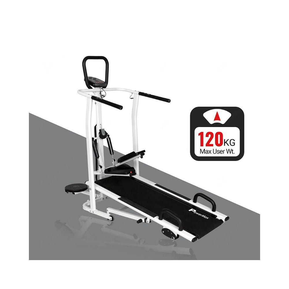 PowerMax Fitness MFT-410 Manual Treadmill