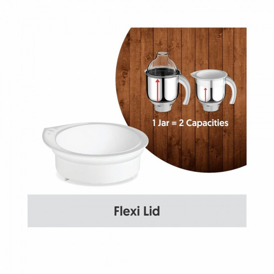 Preethi Blue Leaf Diamond MG 214 mixer grinder 750 watt Blue White