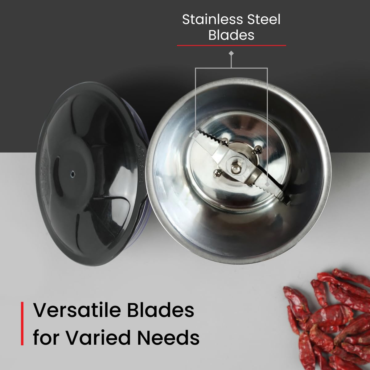 Prestige Iris 750 Watt Mixer Grinder with 4 Jars 3 Stainless Steel 1 Juicer Super Efficient SS Blades Black 2Y Warranty ISI Certified
