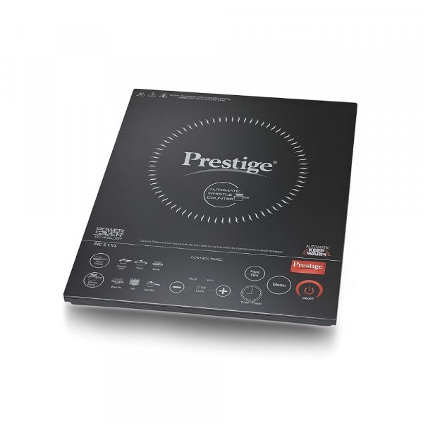 Prestige PIC 6.1 V3 Induction Cooktop (Black, Touch Panel)