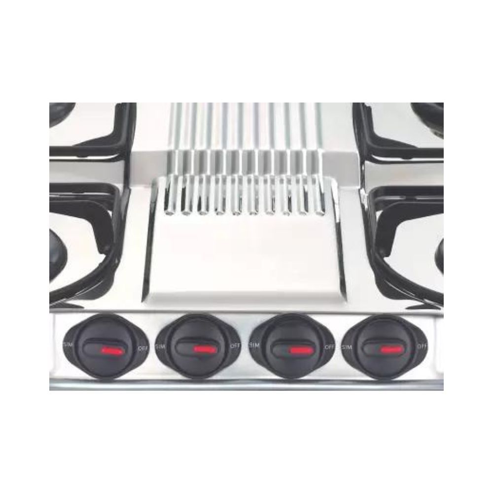 Prestige Royale Stainless Steel Manual Gas Stove (4 Burners)