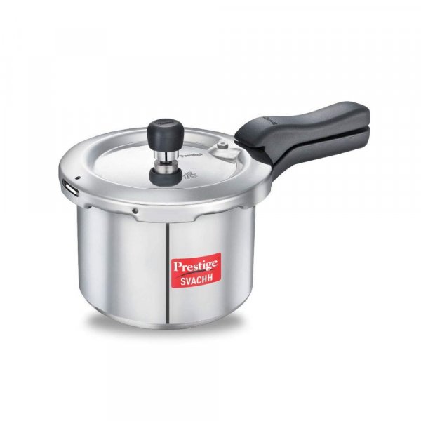 Prestige Svachh 3 L Induction Bottom Pressure Cooker (Aluminium)