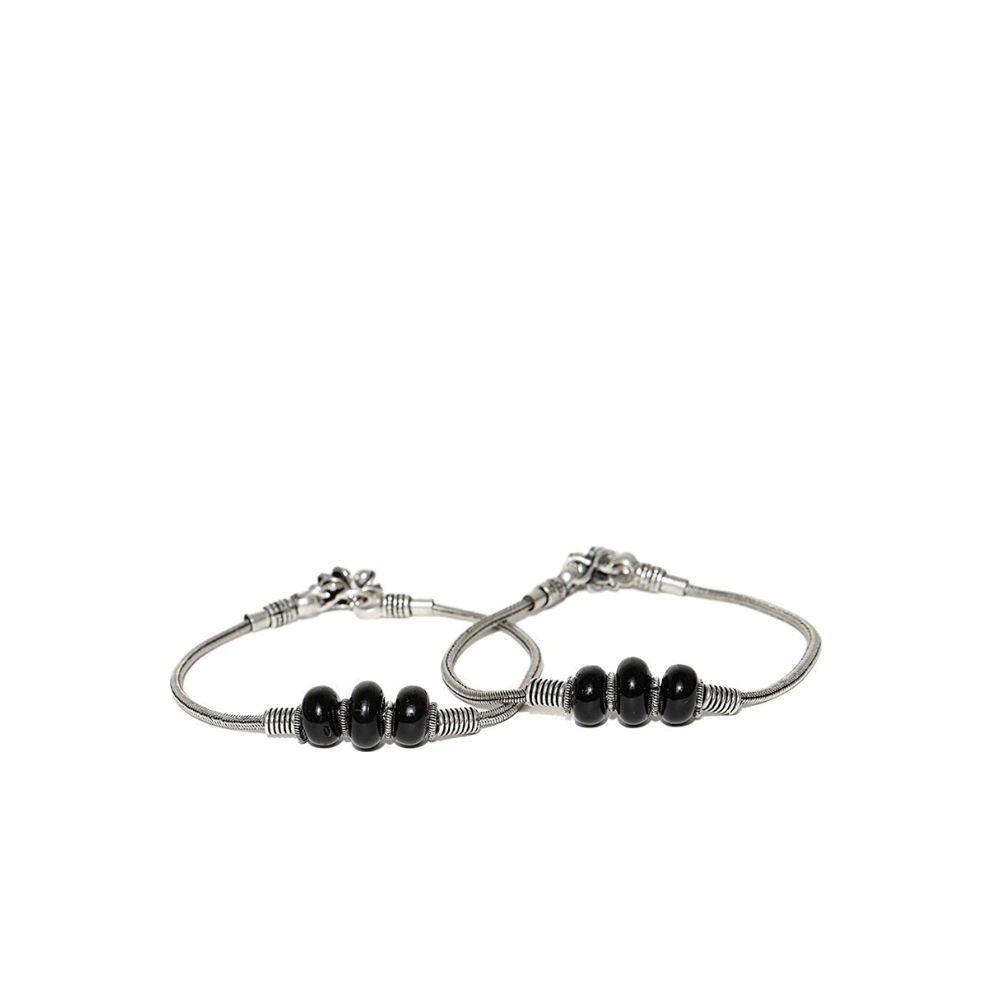 Prita Designer Antique German Oxidized Silver Latest Stylish Fashionable Trendy Traditional Payal