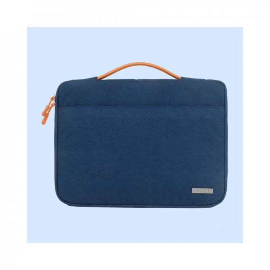 Probus Water Resistant Canvas Laptop Sleeve Bag Notebook Case for Men & Women - Blue