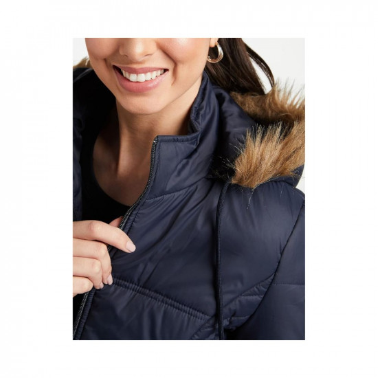 Qube By Fort Collins Women's Nylon Standard Length Jacket