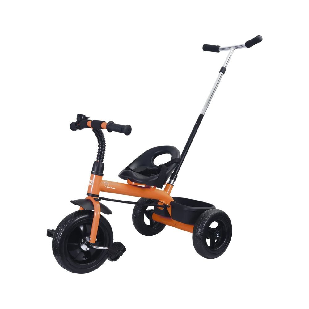 R for Rabbit Tiny Toes Lite Kids Baby Tricycle Cycle for Kids Tricycle for Kids for 1 Years+ Baby Cycle with Storage Basket (Orange)