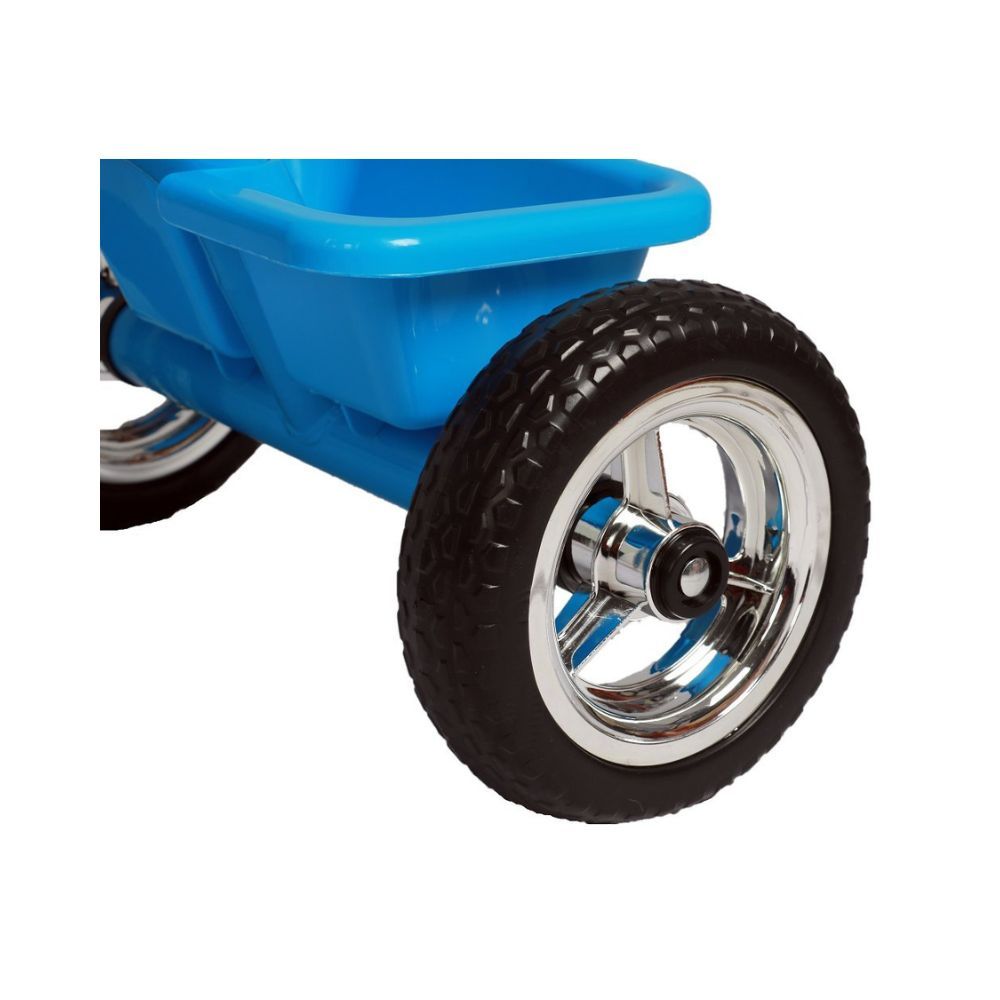 R for Rabbit Tiny Toes Plug and Play Baby Tricycle Trike Cycle for Kids of 1.5 to 5 Years with Basket(Blue)