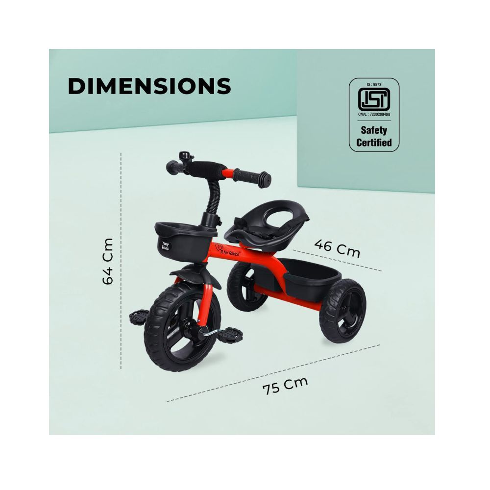 R for Rabbit Tiny Toes T10 Ace with EVA Wheels Kids