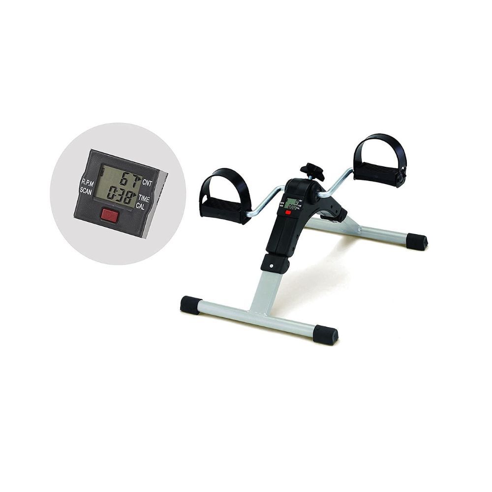 RDE home care Alloy Pedo Cycle, Exercise Bike (Digital Display, Ready-to-Use, Black)