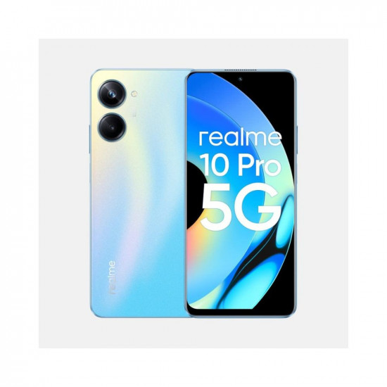 Realme 10 Pro 5G (Nebula Blue, 128 GB) (6 GB RAM)