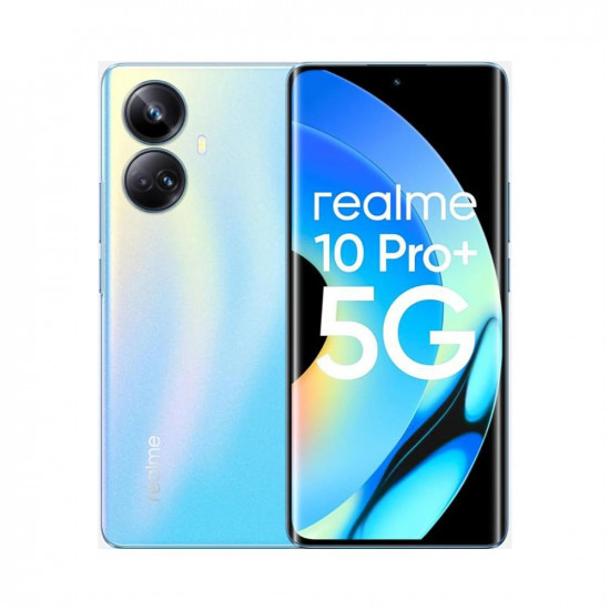 realme 10 Pro+ 5G (Nebula Blue, 6GB RAM, 128GB Storage)