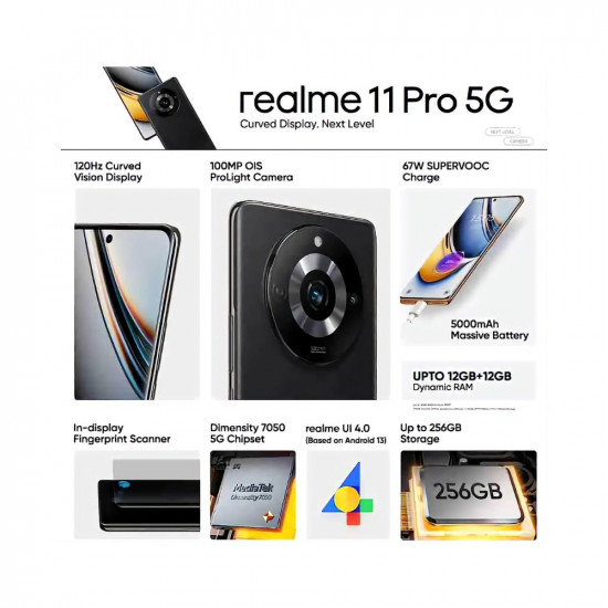 realme 11 Pro 5G Astral Black 128 GB