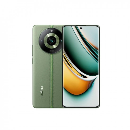 realme 11 Pro 5G (Oasis Green, 8GB RAM, 256GB Storage) | 120 Hz Curved Display | 100MP Prolight Camera | 7050 5G Dimensity | 67W SUPERVOOC | 12GB Dynamic RAM | Premier Vegan Leather Finish Design