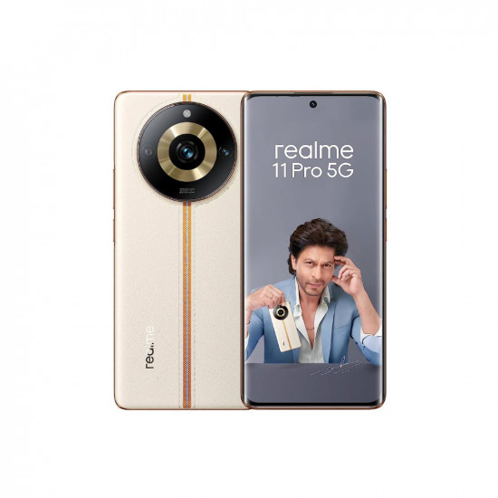 realme 11 Pro+ 5G (Sunrise Beige, 12GB RAM, 256GB Storage) | 120 Hz Curved Display | 200MP ProLight Camera | 7050 5G Dimensity | 100W SUPERVOOC | 12GB Dynamic RAM | Premier Vegan Leather Finish Design
