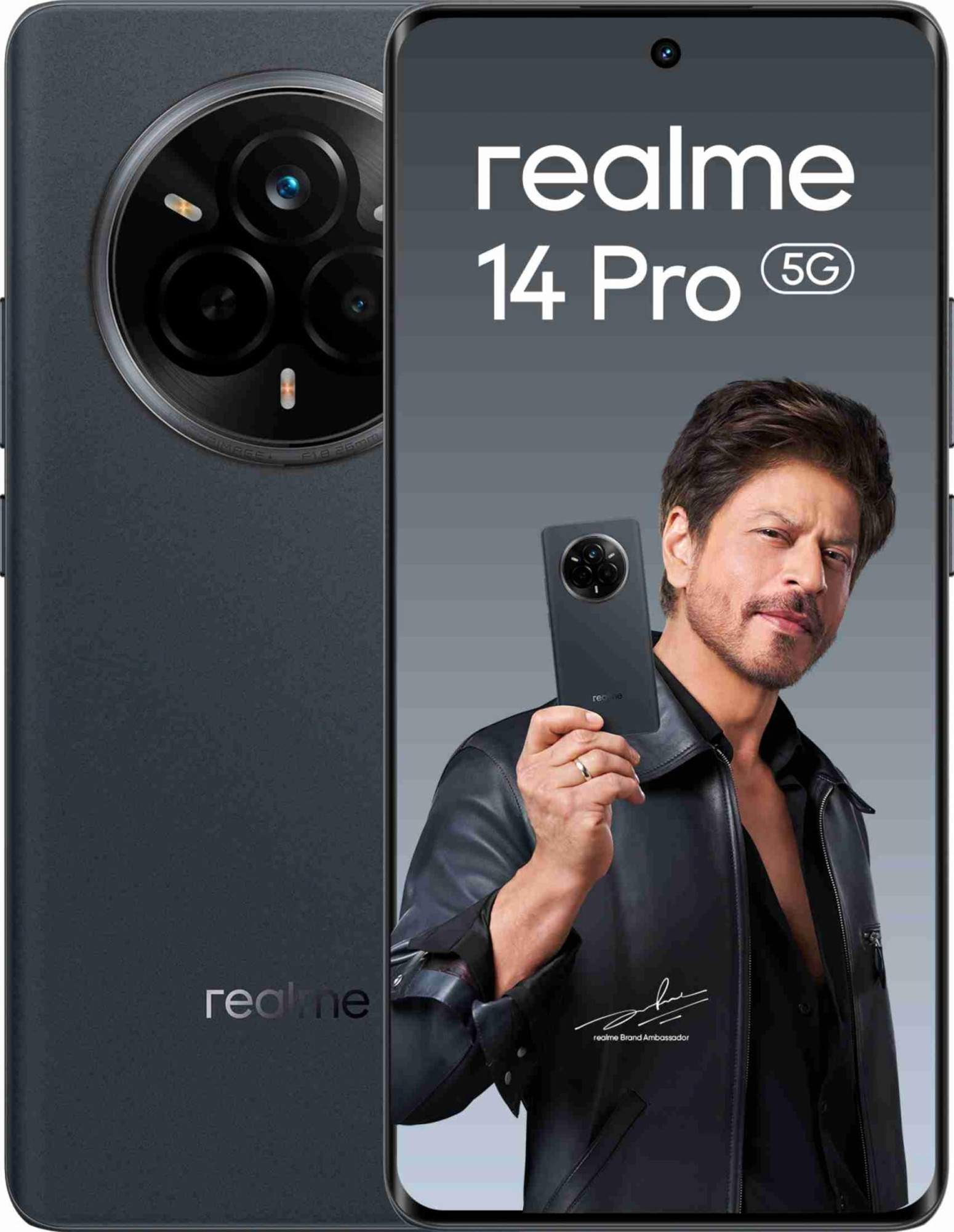 realme 14 Pro 5G Suede Grey 8GB RAM 256GB Storage  677 Curved OLED Display  50MP Sony IMX882 OIS  16MP Front Camera  6000mAh Battery  Dimensity 7300 Energy Processor  45W Fast Charging
