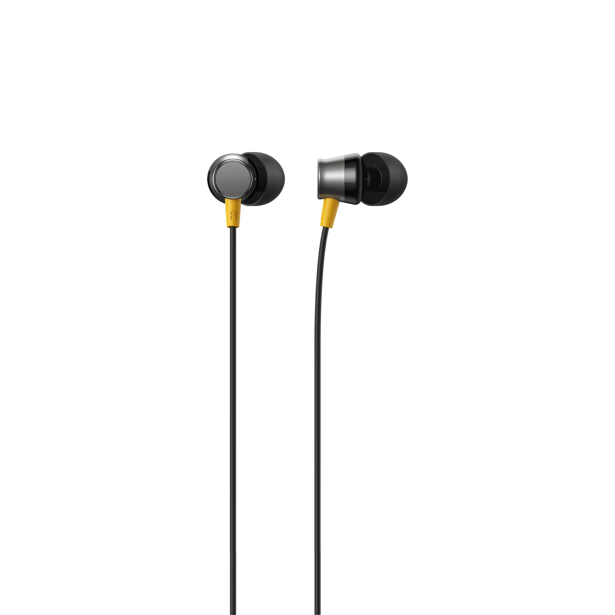 realme Buds 3 35 mm Wired Earphones with Mic Black