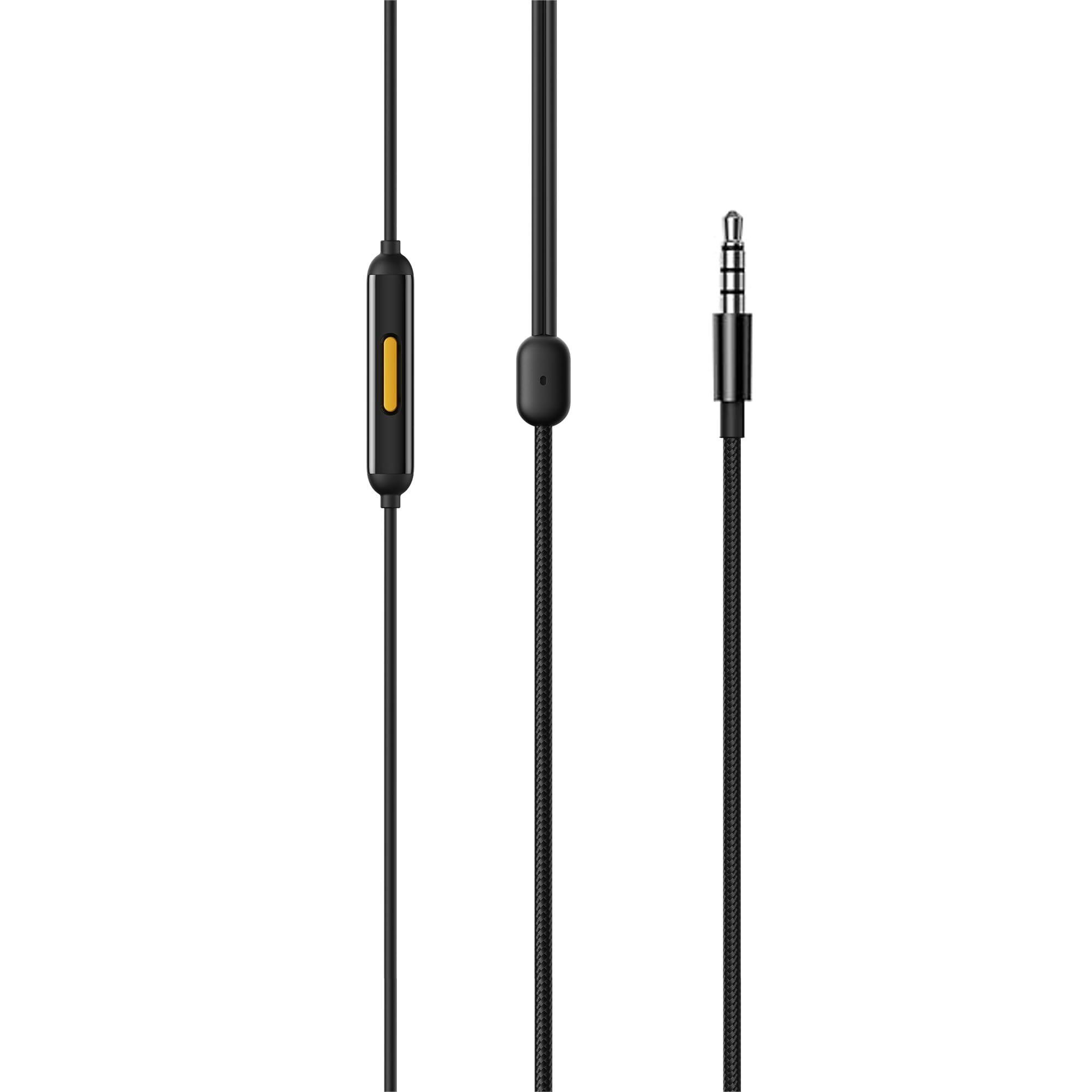 realme Buds 3 35 mm Wired Earphones with Mic Black