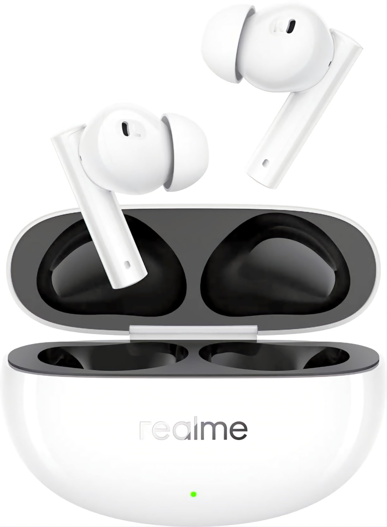 realme Buds Air 5 Truly Wireless in Ear Earbuds with 50dB ANC 124mm Mega Titanized Dynamic Bass Driver Upto 38Hrs Battery with Fast Charging  45ms Ultra-Low Latency for Gaming Arctic White