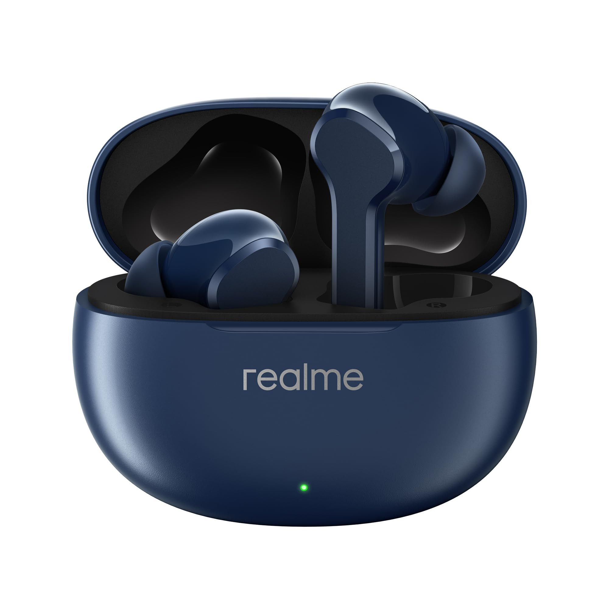 realme Buds T110 Bluetooth Truly Wireless in Ear Earbuds with mic AI ENC for Calls Google Fast Pair 38 Hours Total Playback with Fast Charging and Low Latency Gaming Mode Jazz Blue