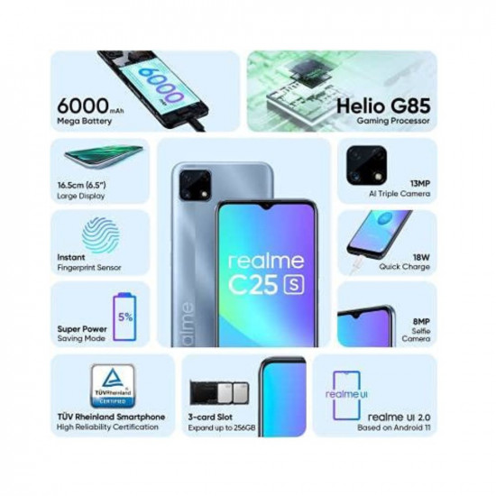 REALME C25 S 4+64 WATERY BLUE
