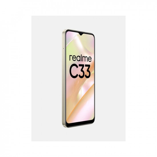 Realme C33 128 GB Storage Sandy Gold (8 GB RAM)