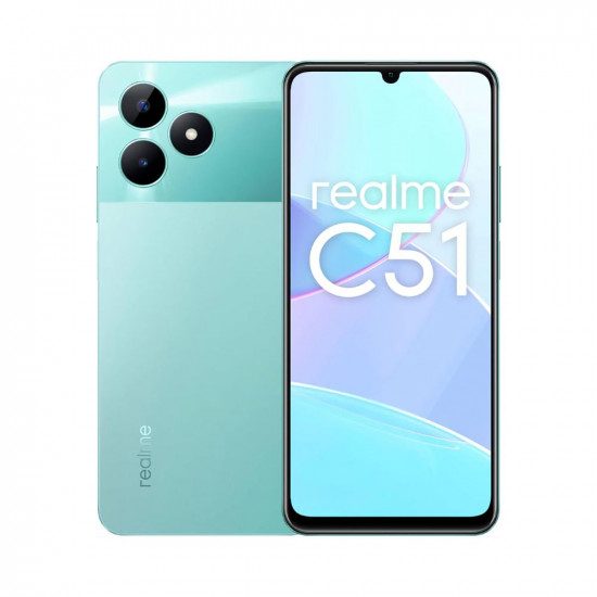 realme C51 (Mint Green, 4GB RAM, 64GB Storage)