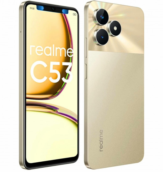 realme C53, Champion Gold, 4GB RAM, 128GB Storage