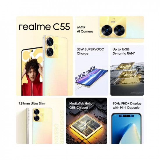 REALME C55 ( 8+128) Green