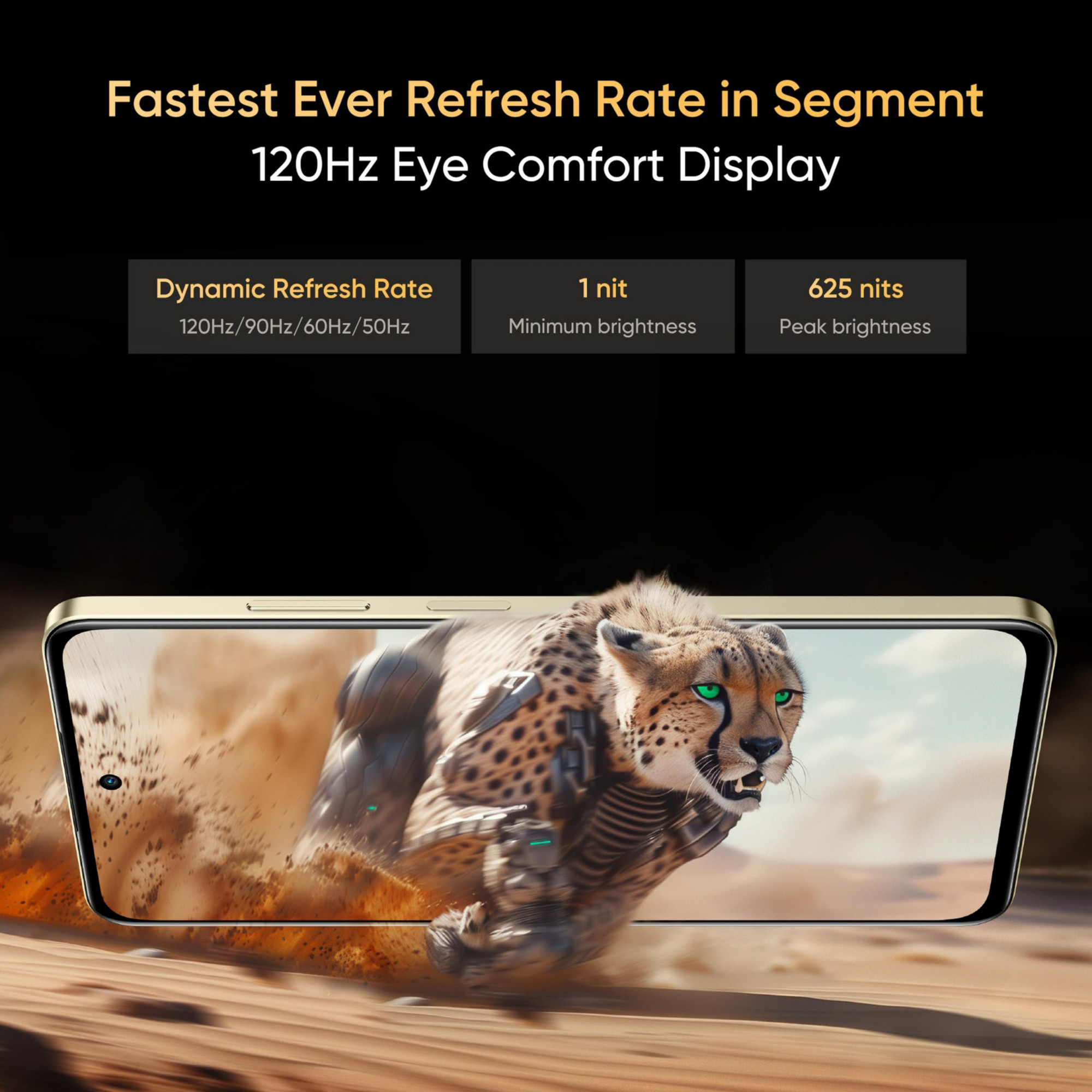 realme C63 5G Starry Gold 4GB RAM 128GB Storage