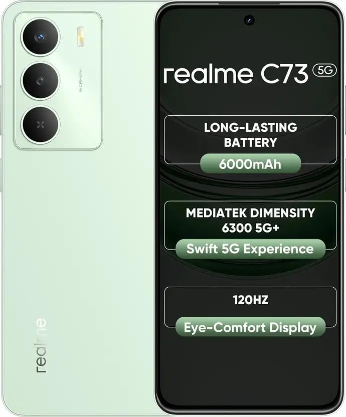 realme C73 5G Jade Green 128 GB 4 GB RAM