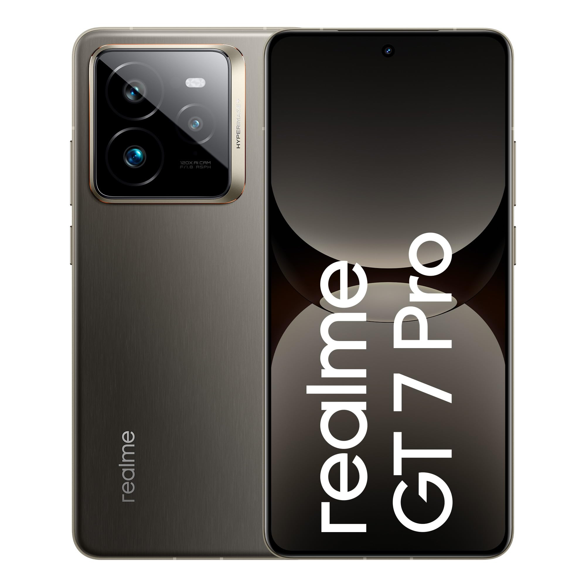 realme GT 7 Pro Galaxy Grey12GB256GB  Indias First Snapdragon 8 Elite Processor  3X Periscope Flagship Camera RealWorld Eco OLED Plus Display