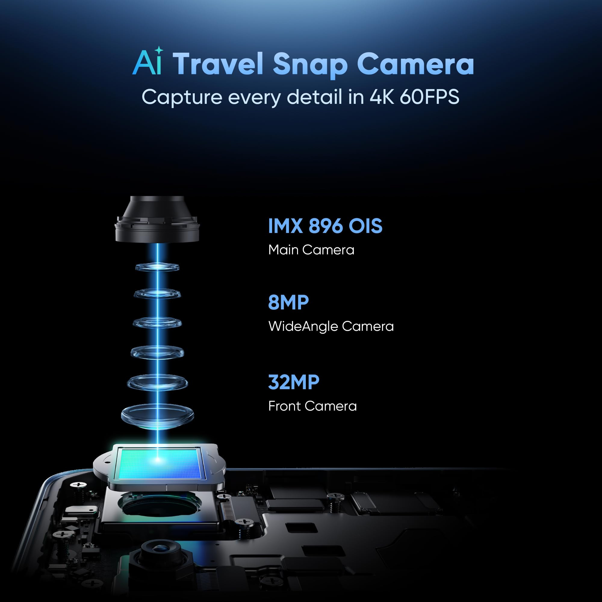 realme GT 7T IceSense Blue12GB256GB MediaTek D8400 MAX Strongest Battery Combo 7000mAh 120W AI 4K 60FPS Travel Camera 360 Cooling IceSense Design with Graphene 6000 nits Display