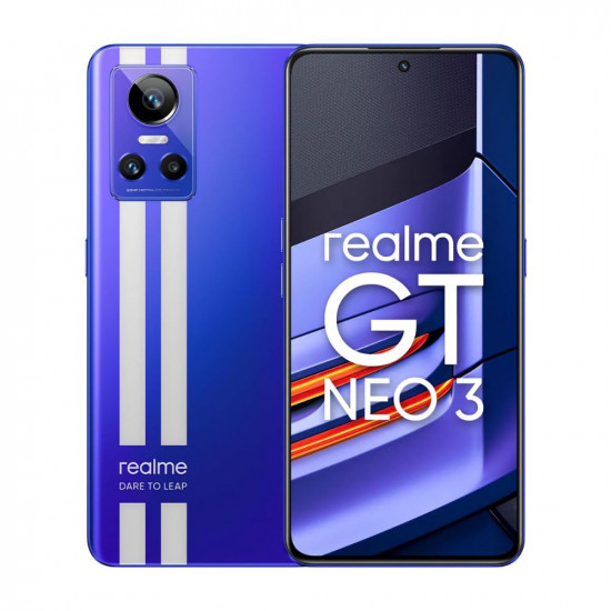 Realme GT Neo 3 (Nitro Blue, 8GB RAM, 256GB Storage)
