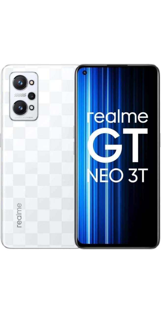 realme GT NEO 3T Drifting White 8GB256GB Qualcomm Snapdragon 870  64MP Camera
