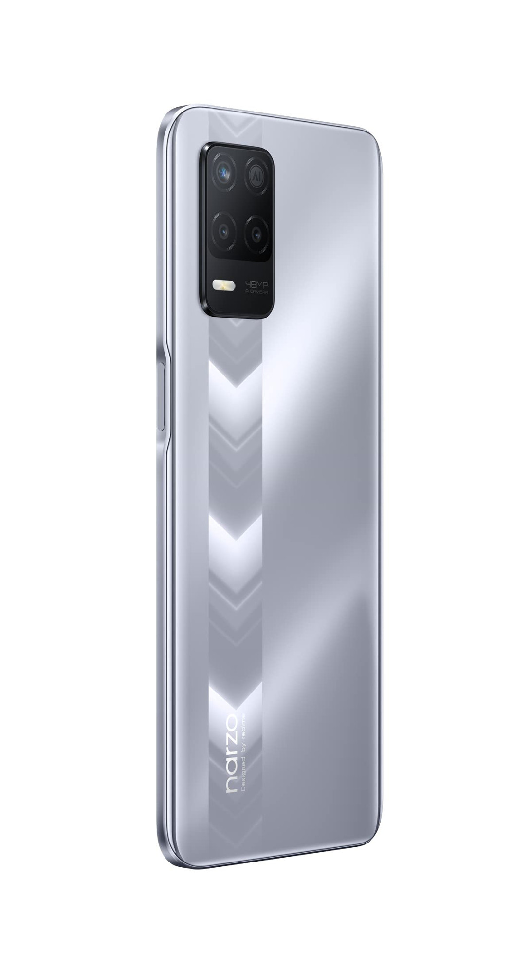 realme narzo 30 Racing Sliver 6GB RAM 128GB Storage - MediaTek Helio G95 processor I Full HD display with No Cost EMIAdditional Exchange Offers