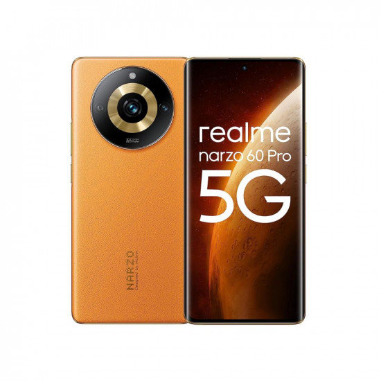 realme narzo 60 Pro (Mars Orange,8GB+128GB) MediaTek Dimensity 7050 | 120 Hz Super Amoled Curved Display | 100 MP OIS Camera