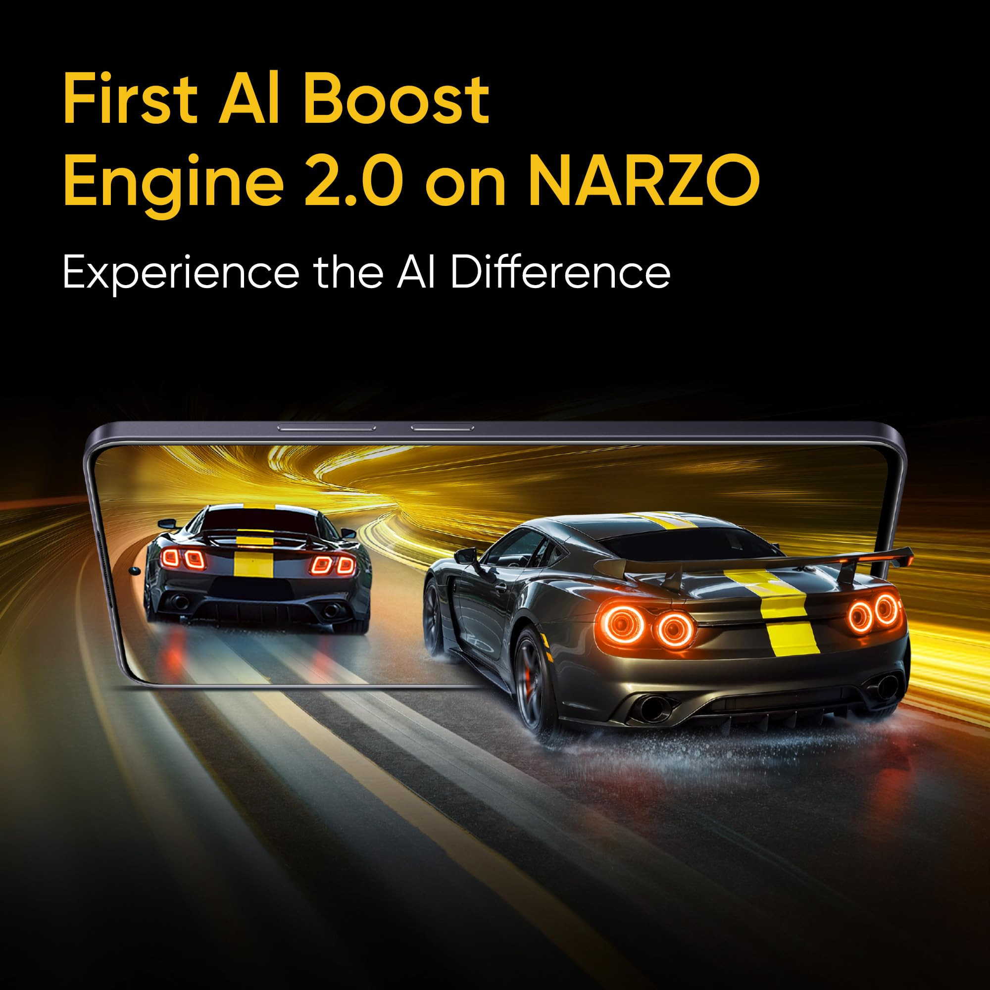 realme NARZO 70 Turbo 5G Turbo Green 8GB RAM128GB Storage  Segments Fastest Dimensity 7300 Energy 5G Chipset  Motorsports Inspired Design