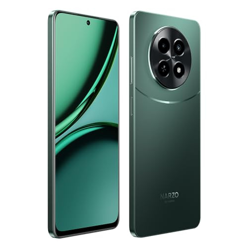 realme NARZO 70x 5G Forest Green4GB RAM 128GB Storage 120Hz Ultra Smooth Display  Dimensity 6100 6nm 5G  50MP AI Camera45W Charger in The Box
