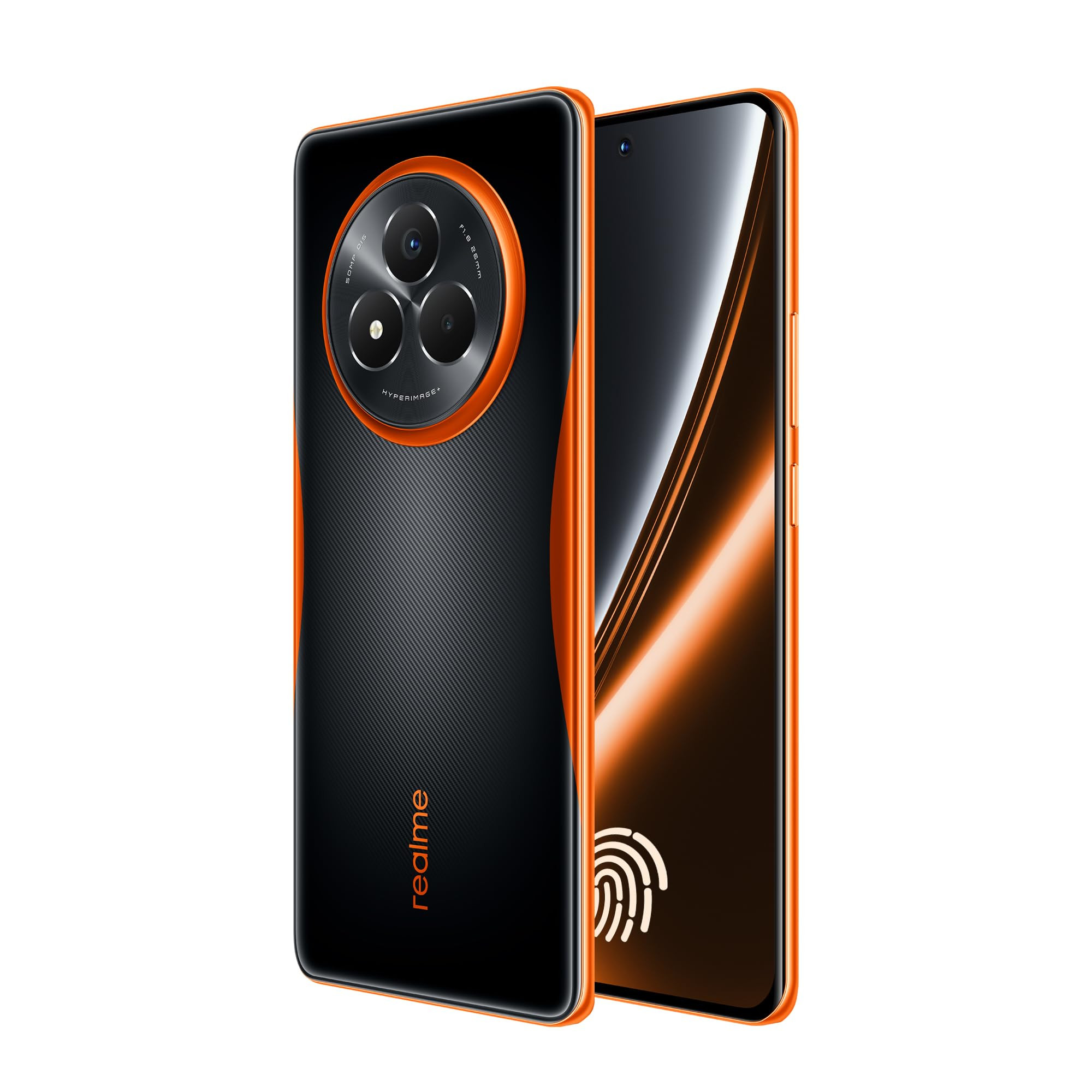 realme NARZO 80 Pro 5G Nitro Orange8GB256GB  Segments 1st MediaTek Dimensity 7400 Chipset  6000mAh Titan Battery  80W Ultra Charge  4500nits HyperGlow Esports Display  IP69 Waterproof